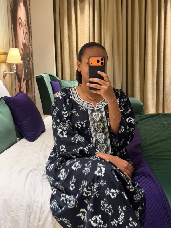 Modest Cotton Dera Dress